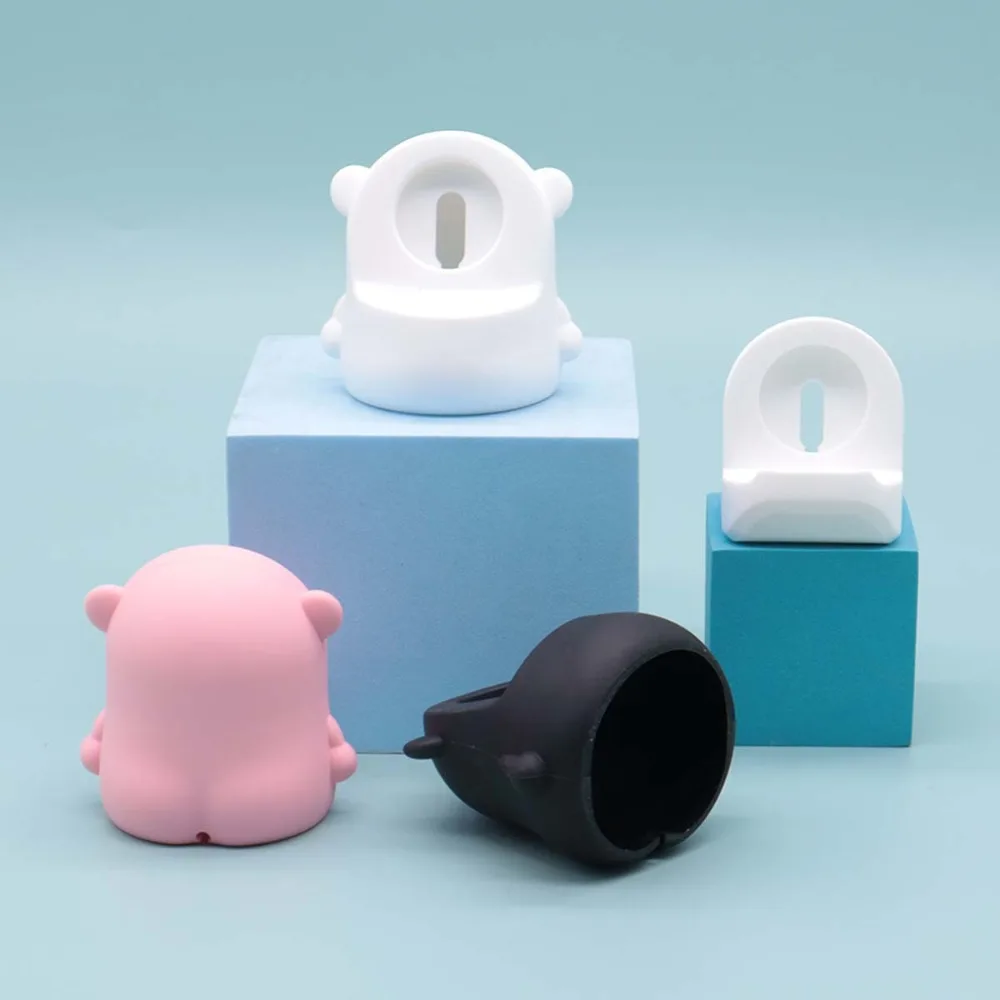 

Silicone Charger Stand iWatch silicone charger Station Dock Charging Desktop Holder For Apple Watch Serie 9 8 7 6 5 4 3 2 10 SE
