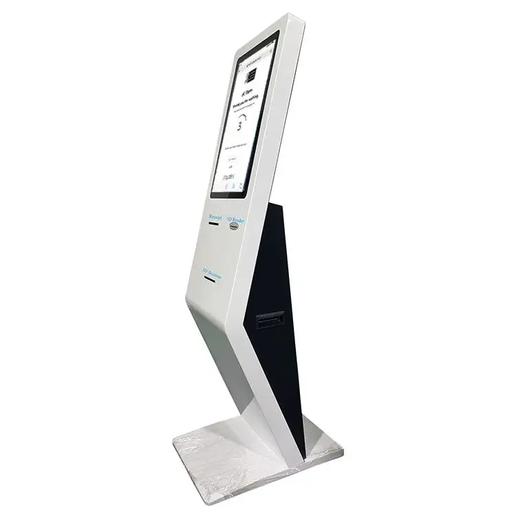 HDFocus Factory Capacitive Multi-touch Screen Self-check Printer Inquiry Machine Touch Allinone Information kiosk Terminal