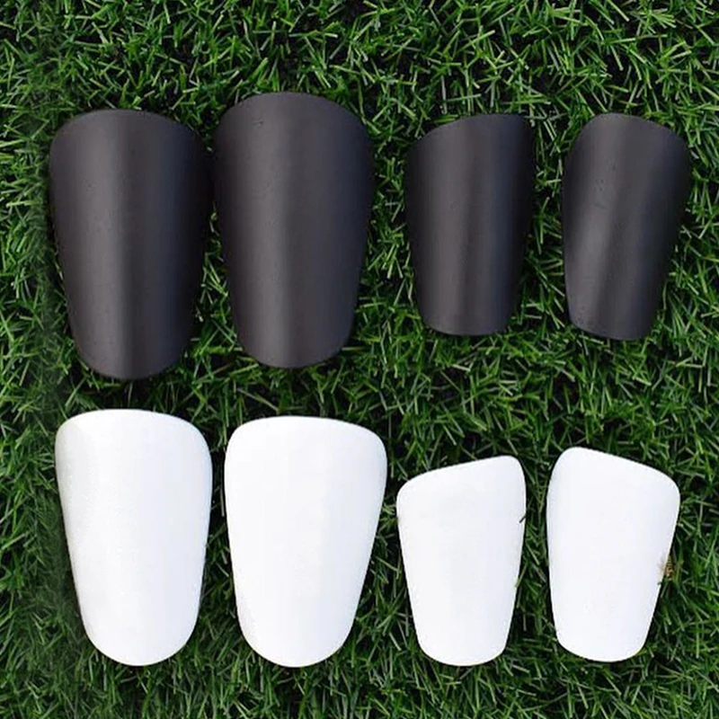 1 Pairs Mini Soccer Shin Guards Straight Inserts Sport Lightweight Shin Pads Shock Absorbing Football Training Leg Guards