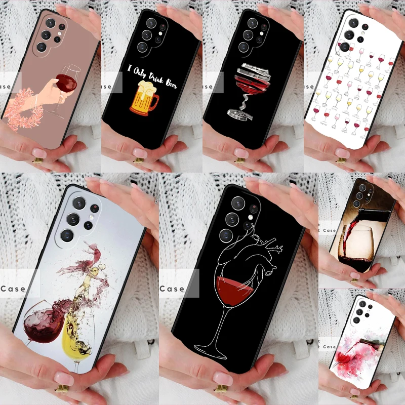 Wine Plus Beer - Getränke-Design Handyhülle für Samsung Galaxy S26