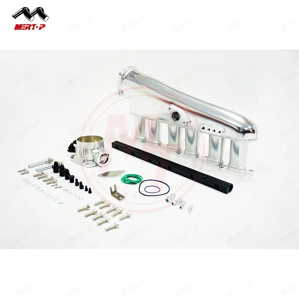 

Mertop RACE TO*YOTA 1JZ-GTE engine with 90mm throttle body set Billet Intake Manifold