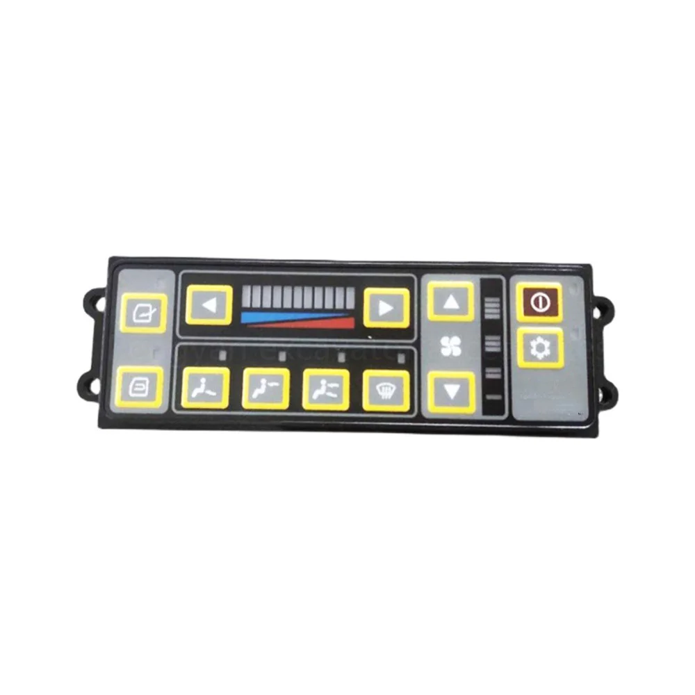 

Excavator Parts For 80 110 150 215 225 335 445-7 Air Conditioner Switch Control Panel