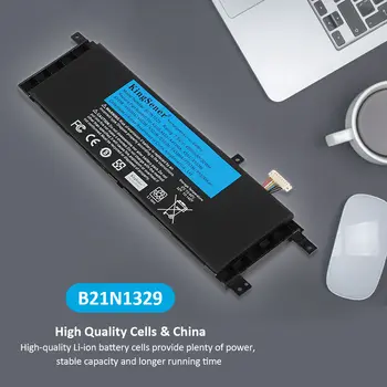 Baterie pro notebooky KingSener B21N1329 pro ASUS D553M F453 F453MA F553M P553 P553MA X453 X453MA X553 X553M X553B X553MA X403M X503M 10 nejlepší prodej Baterie pro Asus X553M - №6