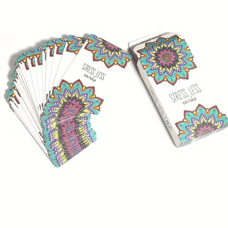 Decompression Cards 50 Meditation And Meditation Exercises Helps Relieve Stress And Anxiety Original Easter Gift