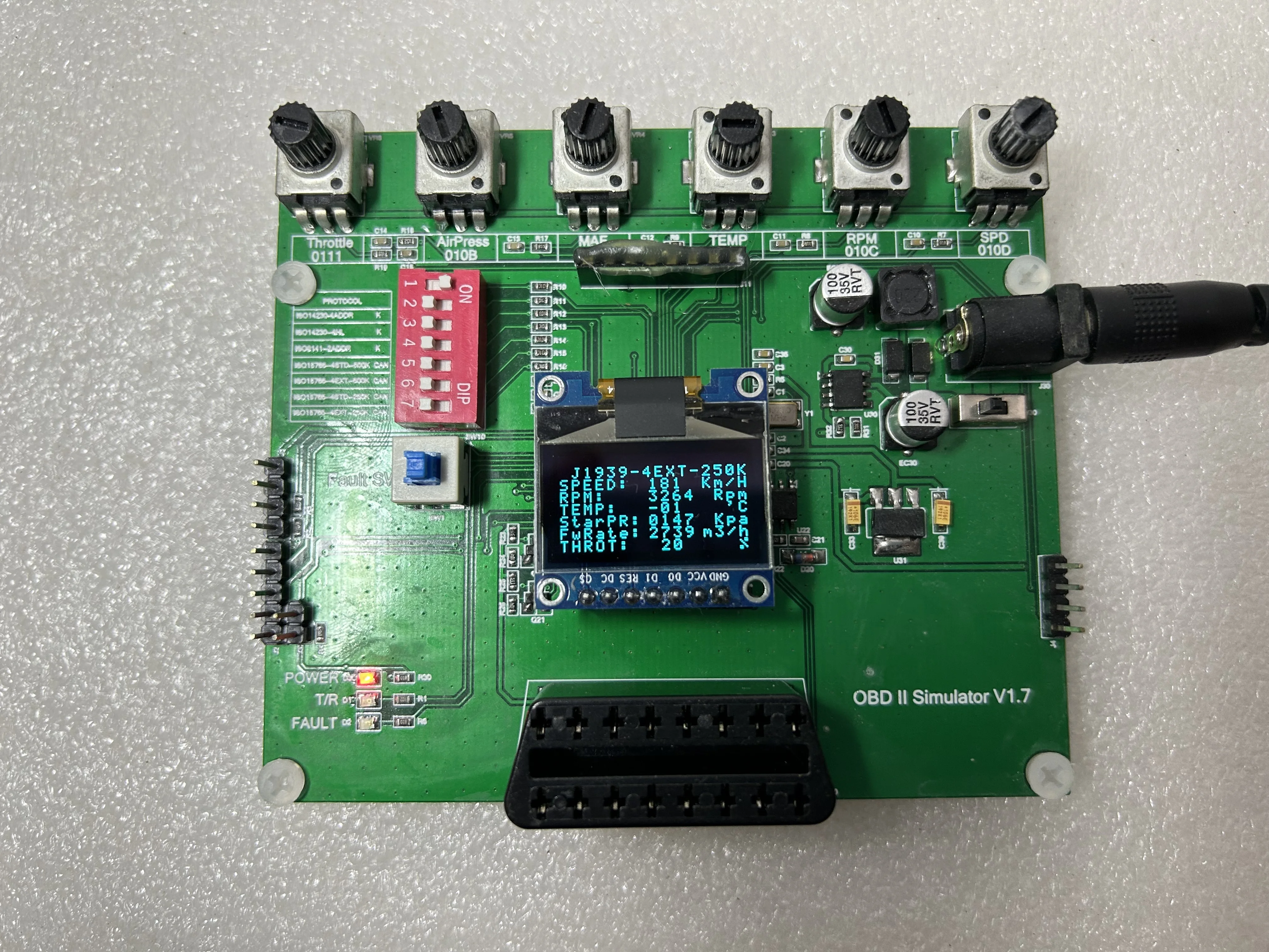 Imagem -06 - Simulador Obd para Carro Simulador Ecu J19-simulator