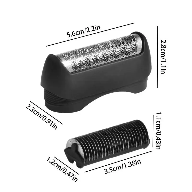 Lame de rasoir coupe-feuille pour Braun 11B, série 1, 110, 120, 140, 815, 835, 5683, 5684, 5685, pièces de rechange