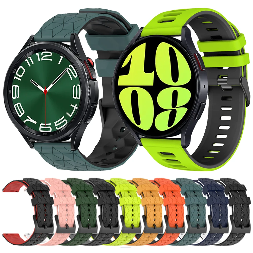 For Samsung Galaxy Watch 6 5 44mm 40mm Straps for Samsung Galaxy Watch 4 6 Classic 43mm 47mm/Watch 3 45mm Watchband 20 22mm Band