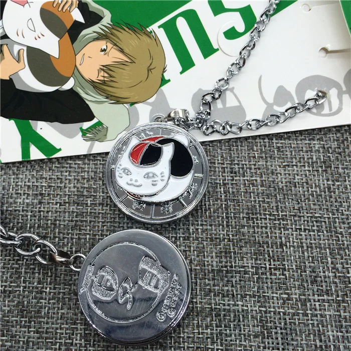 Anime Necklace Animation Derivatives Natsume Takashi Madara Logo Rotating Necklace Fashion Cosplay Costumes DIY Props Present