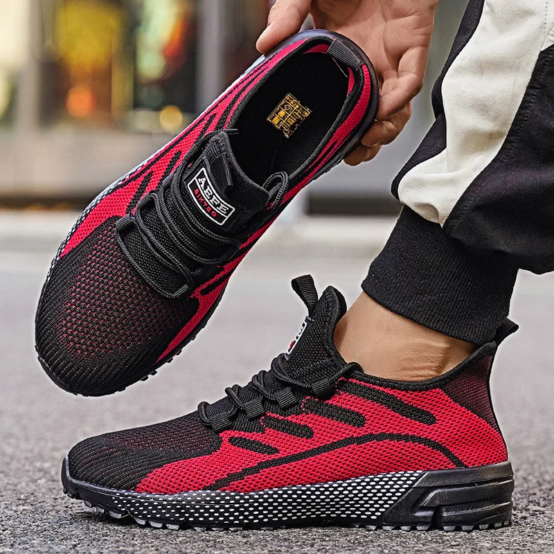 Golf Shoes, Outdoor Mesh Breathable Casual Walking Shoes, Men's Lightweight Jogging Shoes, Size 40-47