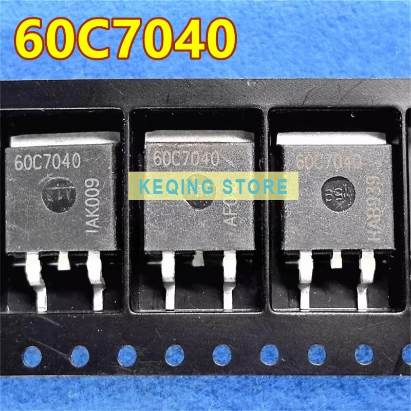 10PCS Used+Not NEW+Send after Measure Original word original code 60C7040 IPB60R040C7 TO-263 650V 211A can be shot directly