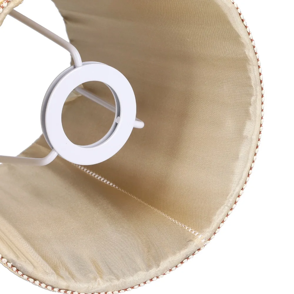 3PCS Modern Fabric Lampshade Clip On Design 5.5 inch Height Chandelier Lamp Shades Small Lamp Shades Wall Lamp