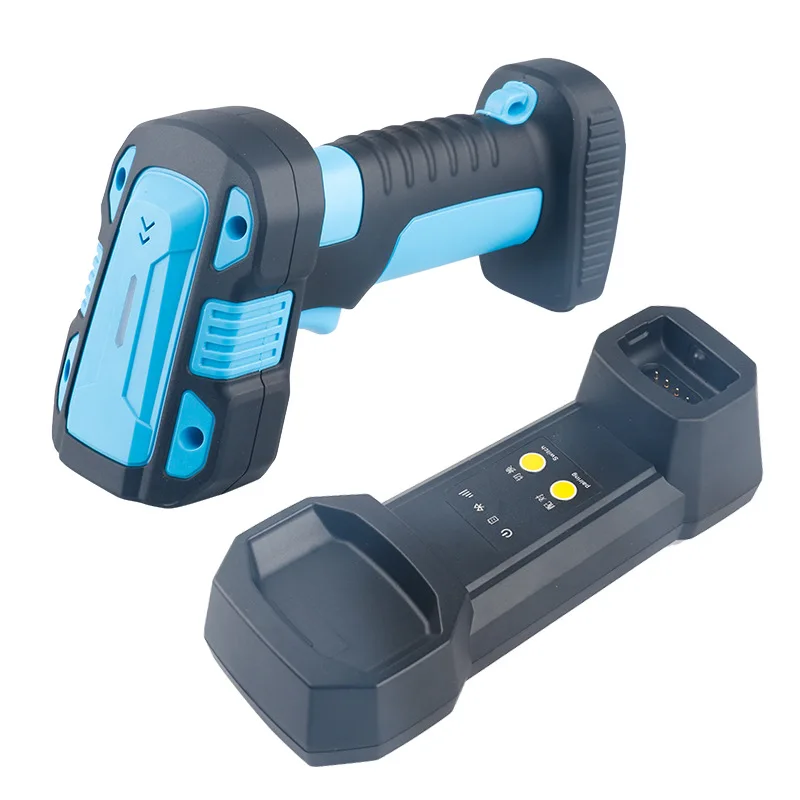 Wireless Bluetooth Industrial Laser Scanner for DPM Codes PCBA Semiconductor New Energy Smart Manufacturing