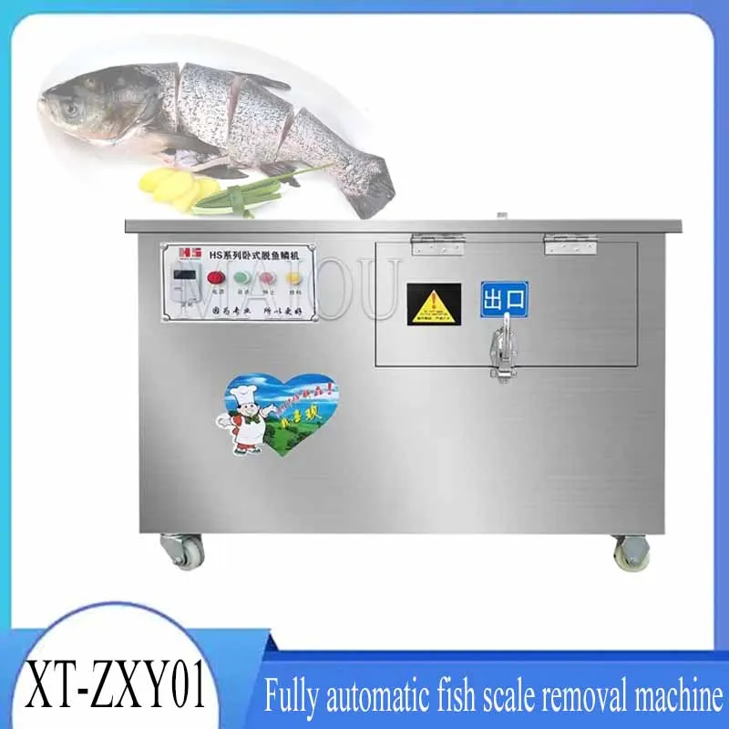 Automatic Remove Fish Scale Machine/Electric Scraping Fish Scale Maker/Commercial Stainless Steel Fish Scale Scraper Equipment