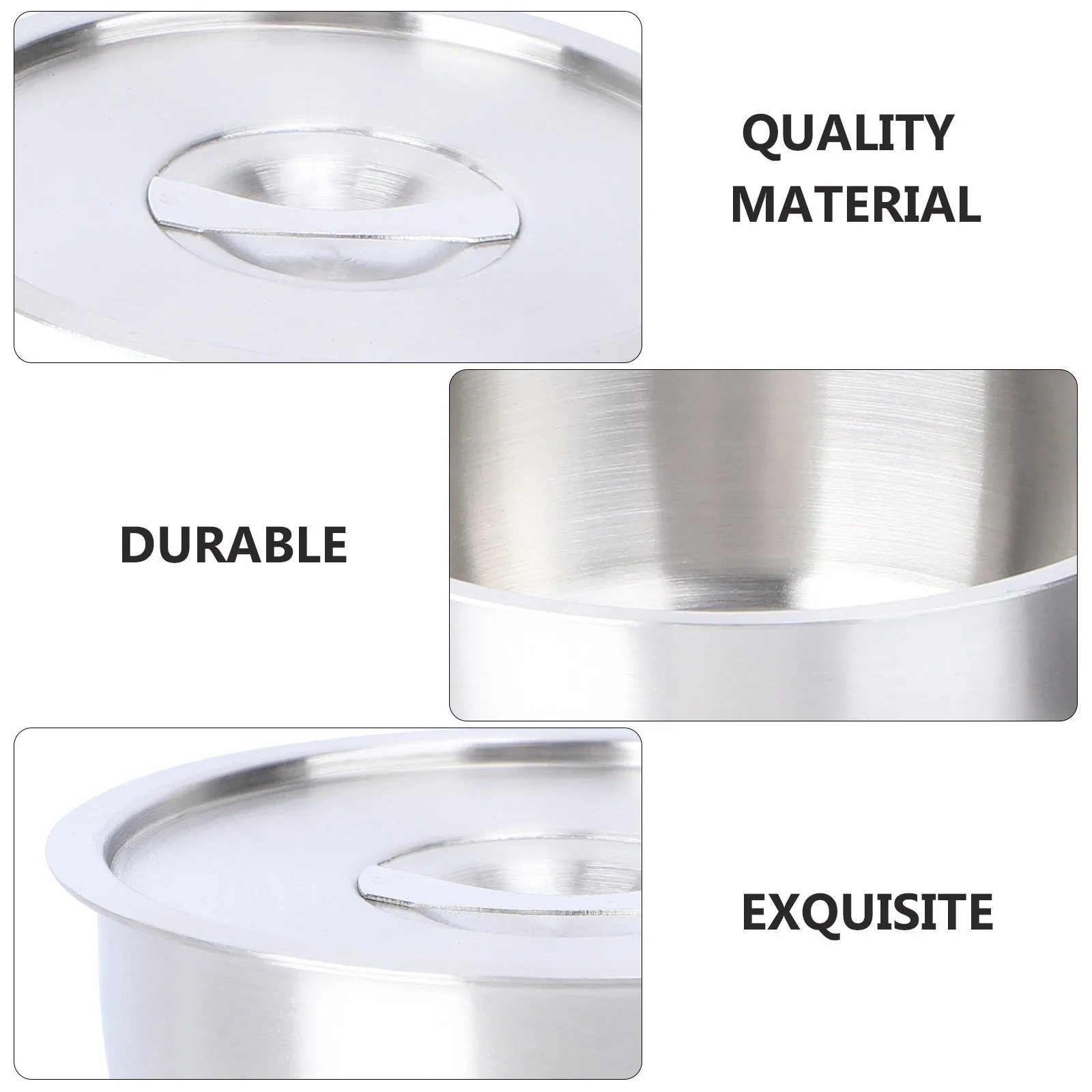 

Stainless Steel Bowl Large Soup Rice Steamer Heat Resistant Kitchenware For Home Camping Outdoor Food Container Ramen Dessert