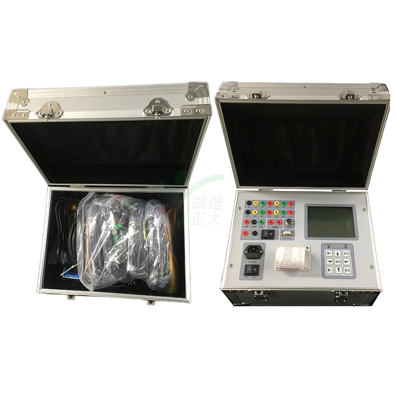 KDGK-T 12 Cha nnels HV Switch-Gear Circuit Breaker Simulation Dynamic Mechanical Anal yzer HV Vacuum Switch Tester