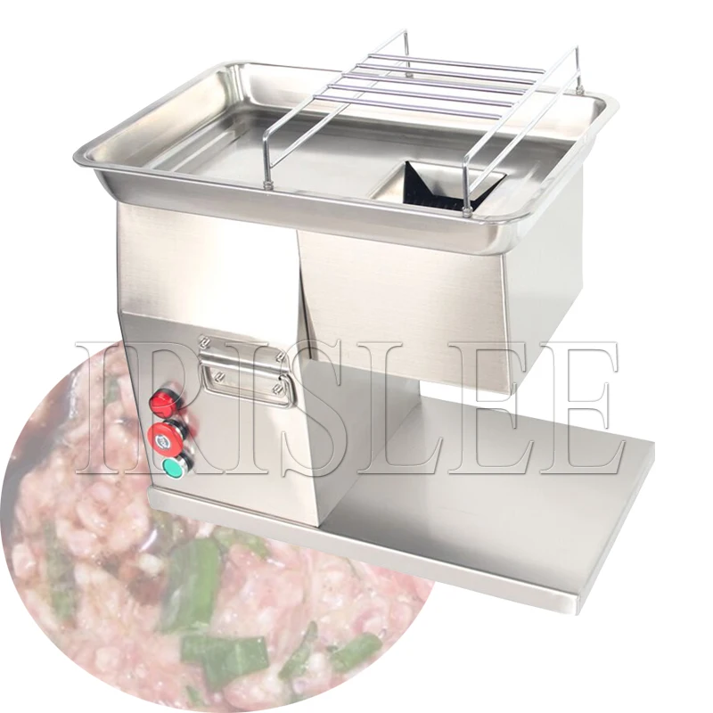 

Stainless Steel Meat Slicer 400kg/h Desktop Slicer Fresh Meat Slicer Food Processing Meat Cutting Machine