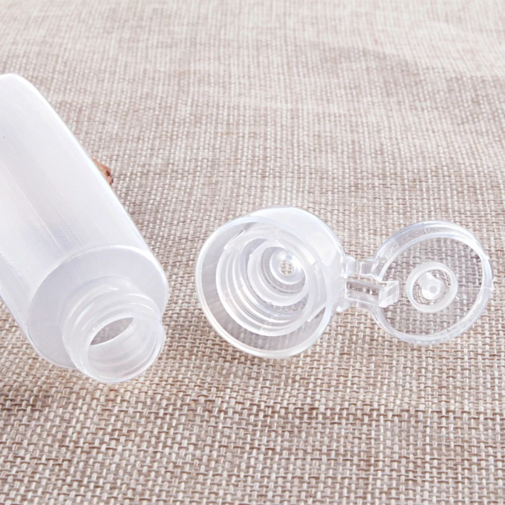 6 個旅行用スクイーズボトル漏れ防止シリコンボトルポータブルシャワージェルローショントイレタリー容器旅行容器