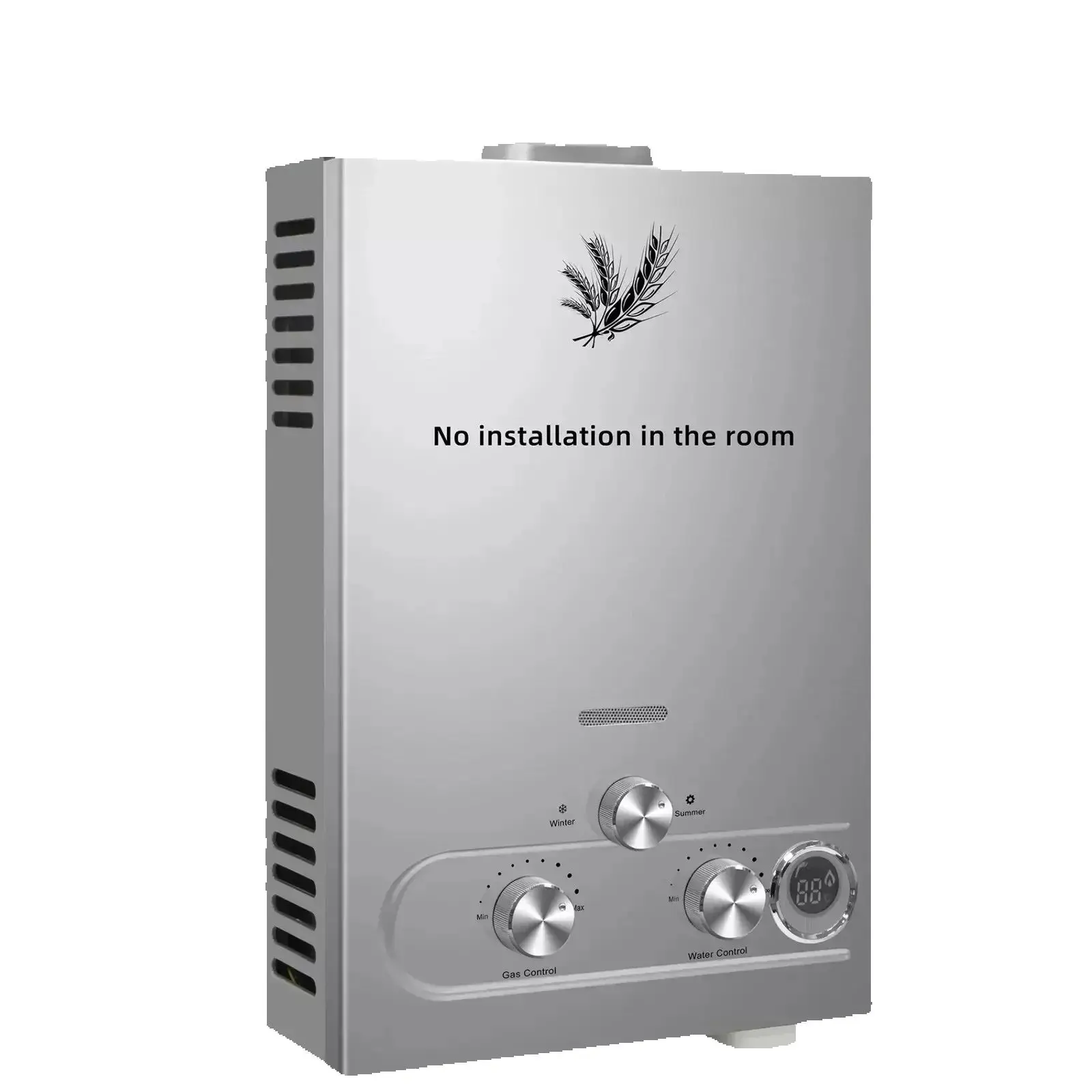 Sihao Calentador de agua de gas licuado de petróleo GLP 6L 8L 10L 12L 16L 18L Calentador de agua caliente de gas de petróleo licuado propano butano