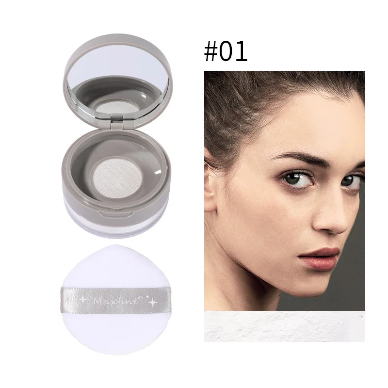 Powder Long-lasting Waterproof Matte Oil-control Color Make-up Face Translucent Finishing Powder