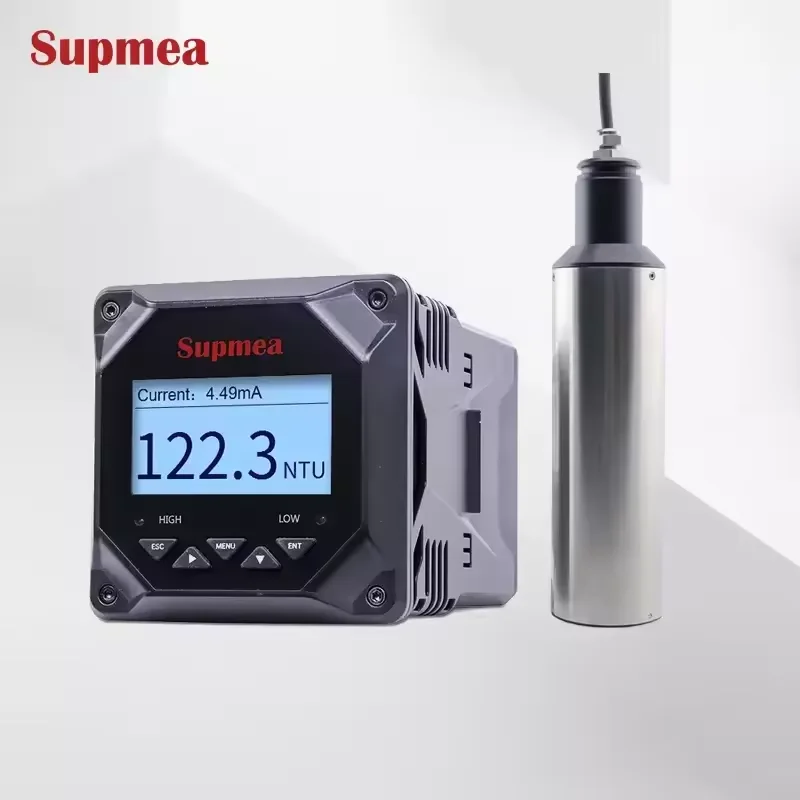 Waterworks turbidity meter suspended solids analyzer online turbidity meter with sensor