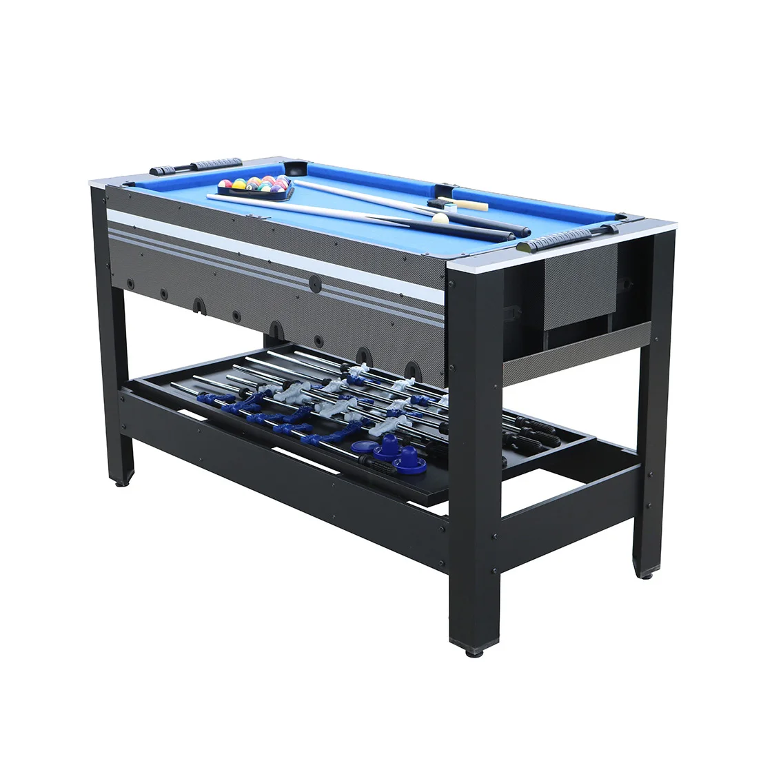 Custom Factory Custom 2024 New Style 54-Inch 4-in-1 Indoor Sports Game Table Multi-Function Billiards Table