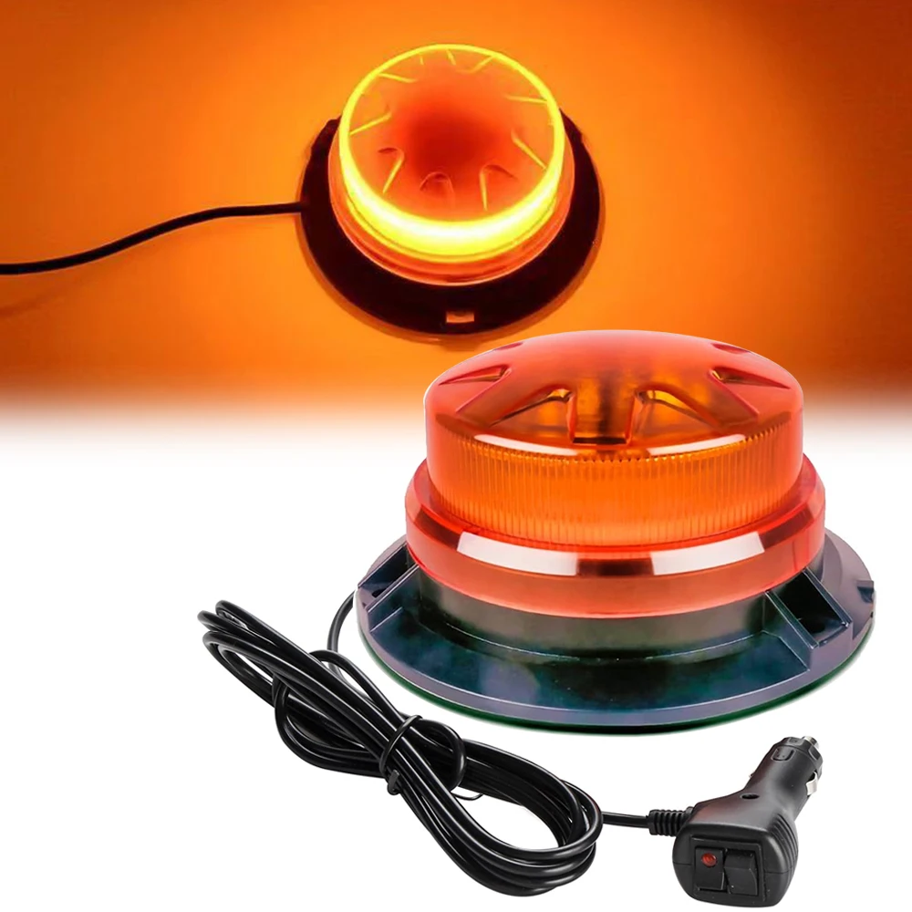 LED Strobe Signal Warning Light Car Truck Vehicle Trailer Emergency Flash Safety Beacon Lamp Car Roof Security Alarm Lights