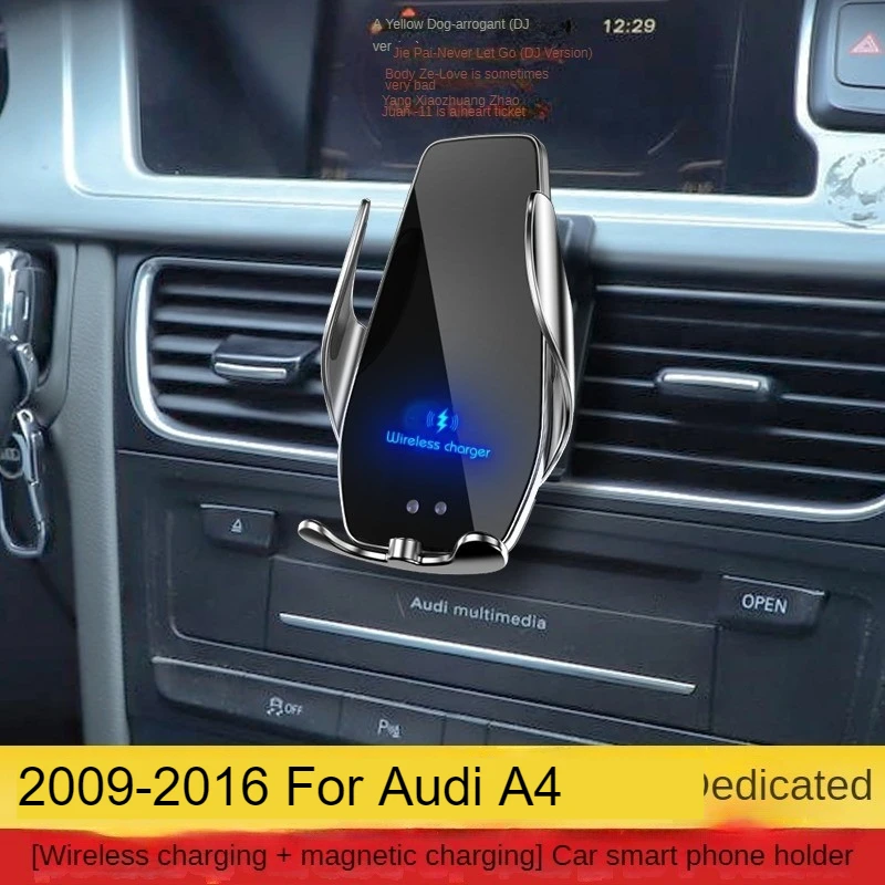 

2009-2016 For Audi A4 Car Phone Holder Wireless Charger Car Mount