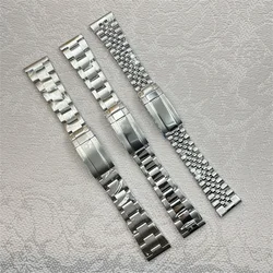 20/22mm Watch Strap Stainless Steel Folding Buckle Watch Band Replacement Bracelet Wristwatch Accessories