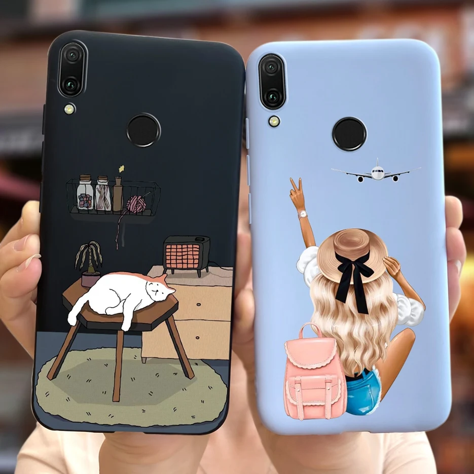 For Huawei Y9 2019 Case Huawei Y9s Stylish Candy Painted Cover Soft TPU Phone Cases For Huawei Y9 Prime 2019 Y 9 Y9s 2019 Bumper