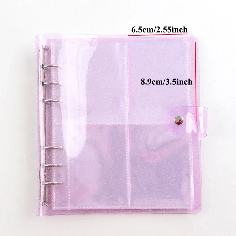 100 Pockets Photo Album 3/5 inches Mini Picture Case Name Card Storage Collect Book Photocard Binder Card Holder scrapbooking