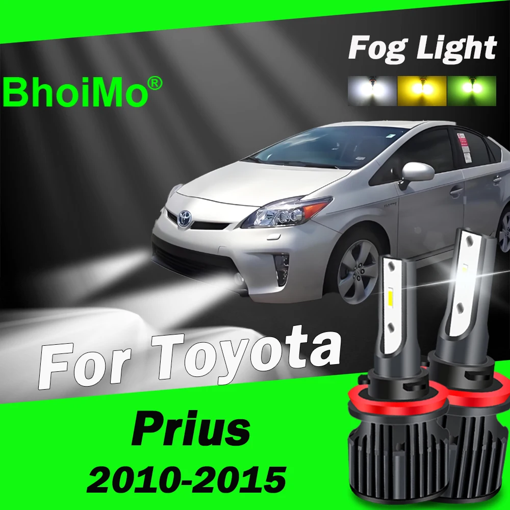 

For Toyota Prius Front Fog Light Lamp Led Bulb 2010 2011 2012 2013 2014 2015