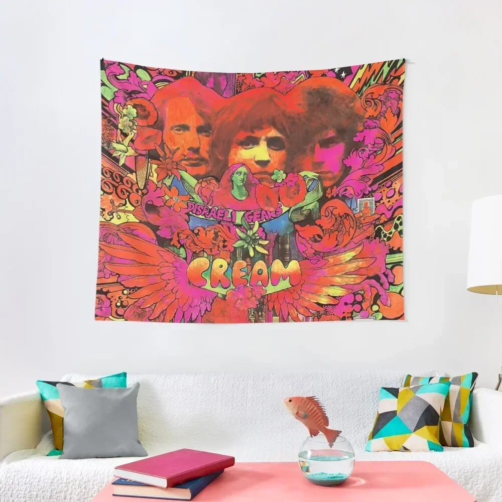 

Disraeli Gears (HQ) Tapestry Cute Room Decor Wall Hanging Things To The Room Tapestry