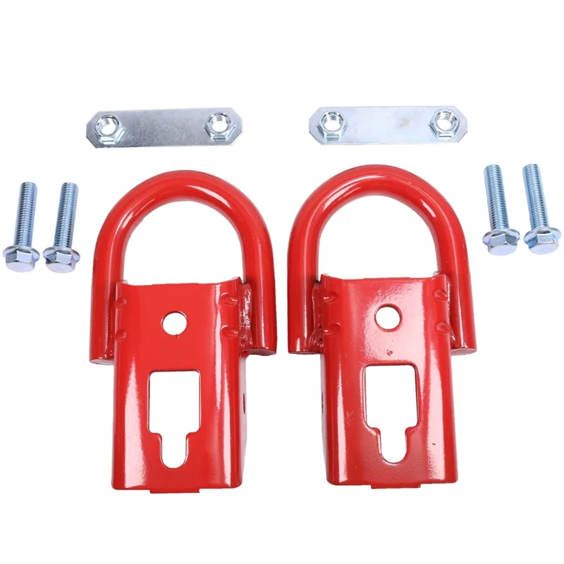 

2PCS Front Towing Hook Red New For Ford F-150 2015-2019 FL3Z17N808A FL37-17N808-A