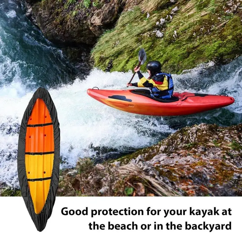 

Kayak Covers UV Protection Canoe Cover Waterproof Oxford Kayak Accessories Dust Cover Sunblock Shield