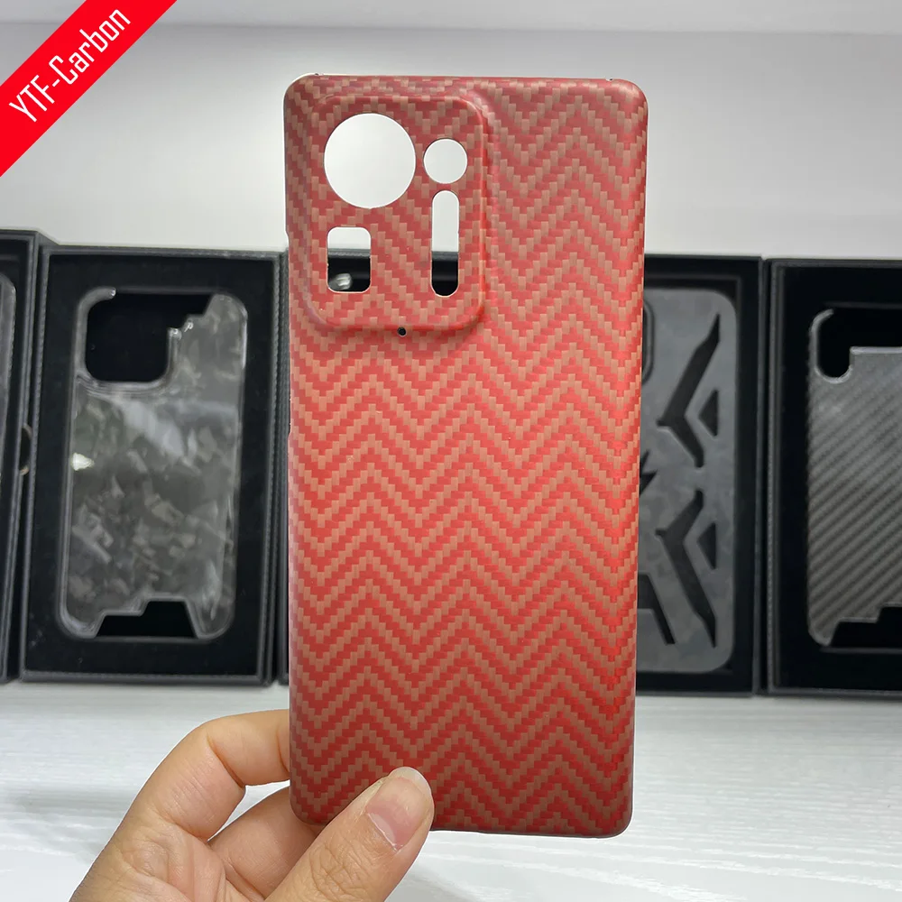 

YTF-carbon real carbon fiber phone cover Xiaomi Mi X4 Case Aramid fiber Ultra thin phone Back cover.