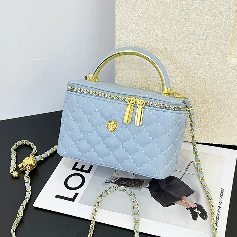 

Fashion Forward Leather Messenger Bag For Ladies, Luxury Brand Women's Handbag, Elegant Crossbody Shoulder By Popular Designer