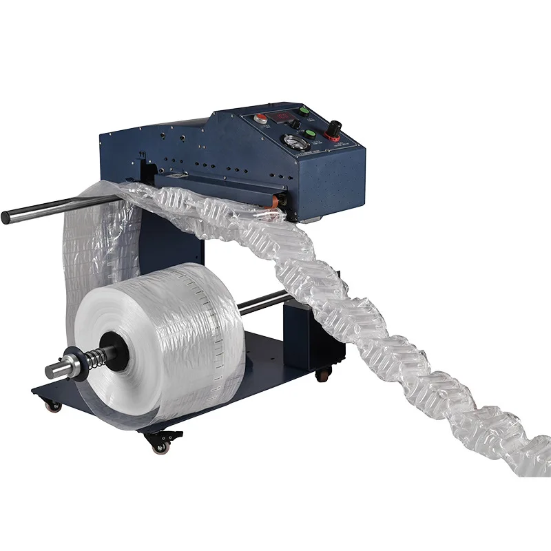 New Q bag air column bag inflator Automatic bubble column inflator machine can be filled with various bag type air column coils