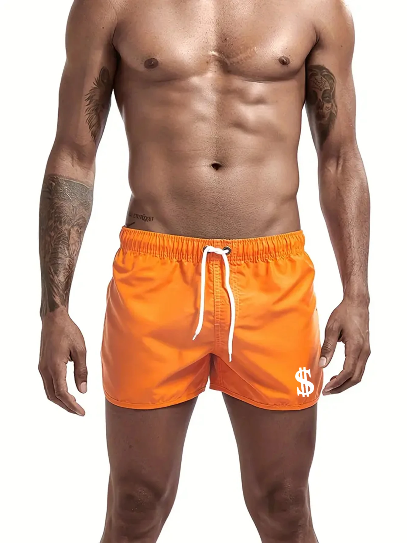 Shorts de praia masculino verão shorts respirável de secagem rápida shorts de natação venda quente masculino casual moda surf shorts