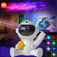 Astronaut Galaxy Projector LED Night Light Starry Sky Star Porjectors Lamp For Bedroom Bedside Table Decoration Children Gifts