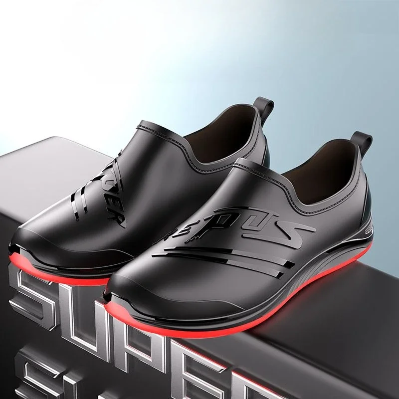 

Мужская обувь для молодых студентов, летние низкие ботинки, увеличивающие рост, высокое качество в продаже, водонепроницаемые водонепроницаемые непромокаемые сапоги для мужчин