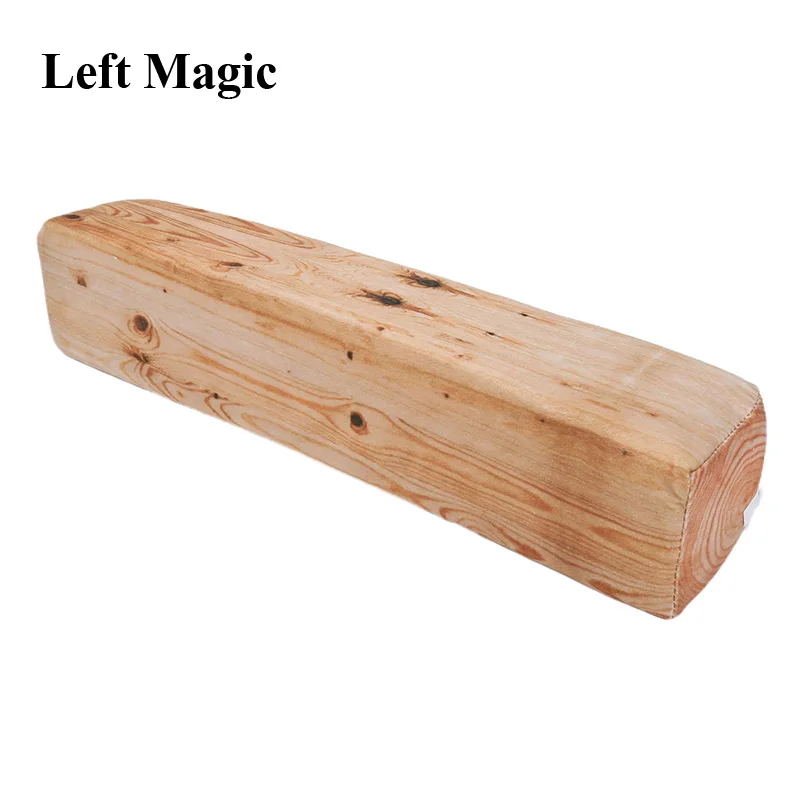 Super Lifelike Sponge Wood Block Magic Tricks Funny Fake Stick For Comedy Magicians Stage Street Gimmick Props Accessories