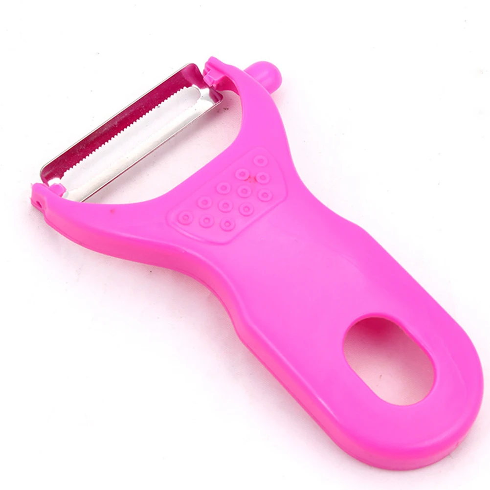 

5 Pcs Vegetable Fruit Peelers Ergonomic Handle PP Material Easy Storage Kitchen Gadget Grater Peeler Ultra Blades For