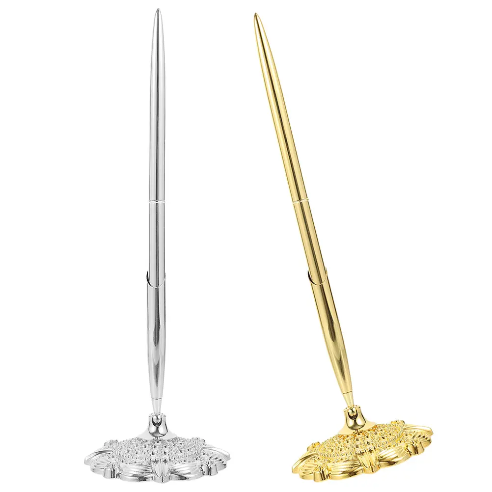 

Signature Pen Pens for Bank Writing Table Standing Business Signing Desk Ballpoint Professional Fixed Executive Desktop
