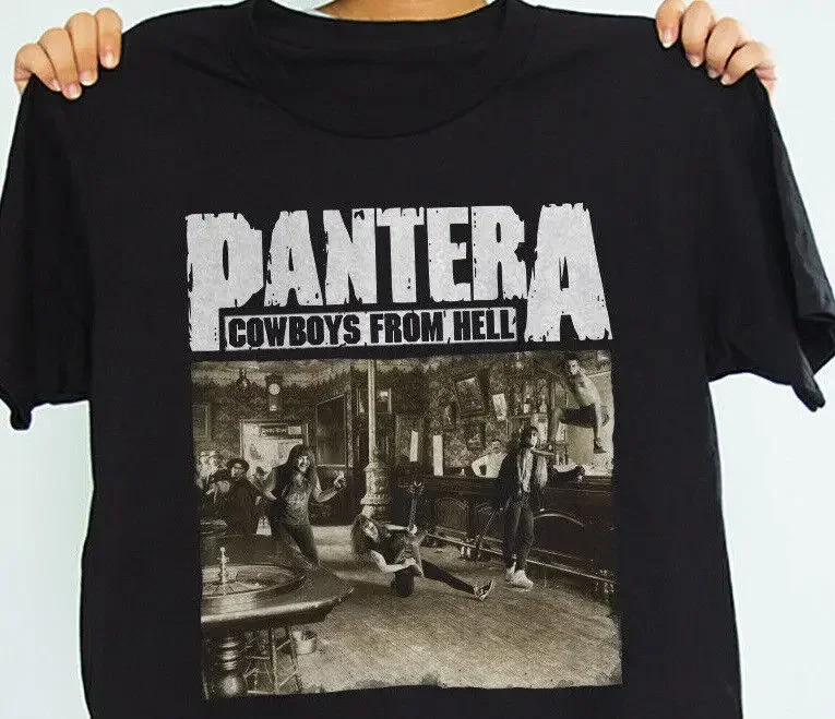 Pantera - Cowboys From Hell Rock Band Unisex T-Shirt Size S-3XL