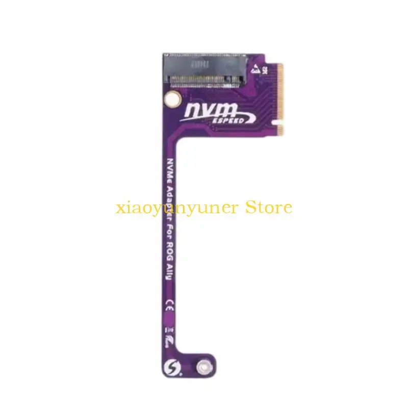 

P9JB PCIE4.0 for RogAlly Handheld Transfer Board 90 Degrees M.2 Transfercard for RogAlly Modified M.2 Hard Drive for AUSU