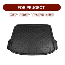 FOR Peugeot 206 207 308 2008 3008 4008 Car Rear Trunk Boot Mat Floor Mats Carpet Anti Mud Cargo Waterproof