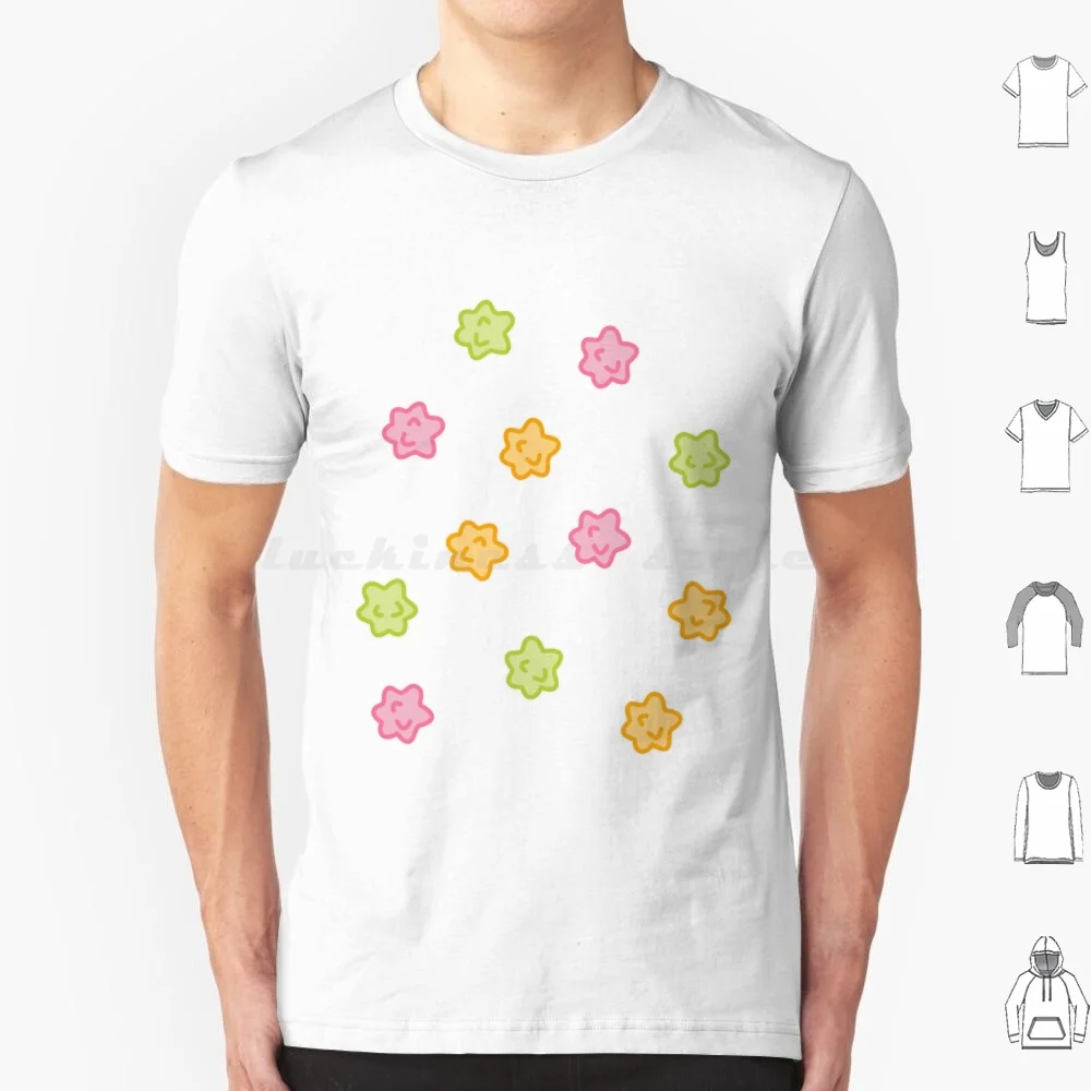 Camiseta de algodón Konpeito, dulce caramelo japonés, para hombre y mujer, estampado DIY, Konpeito, caramelo japonés