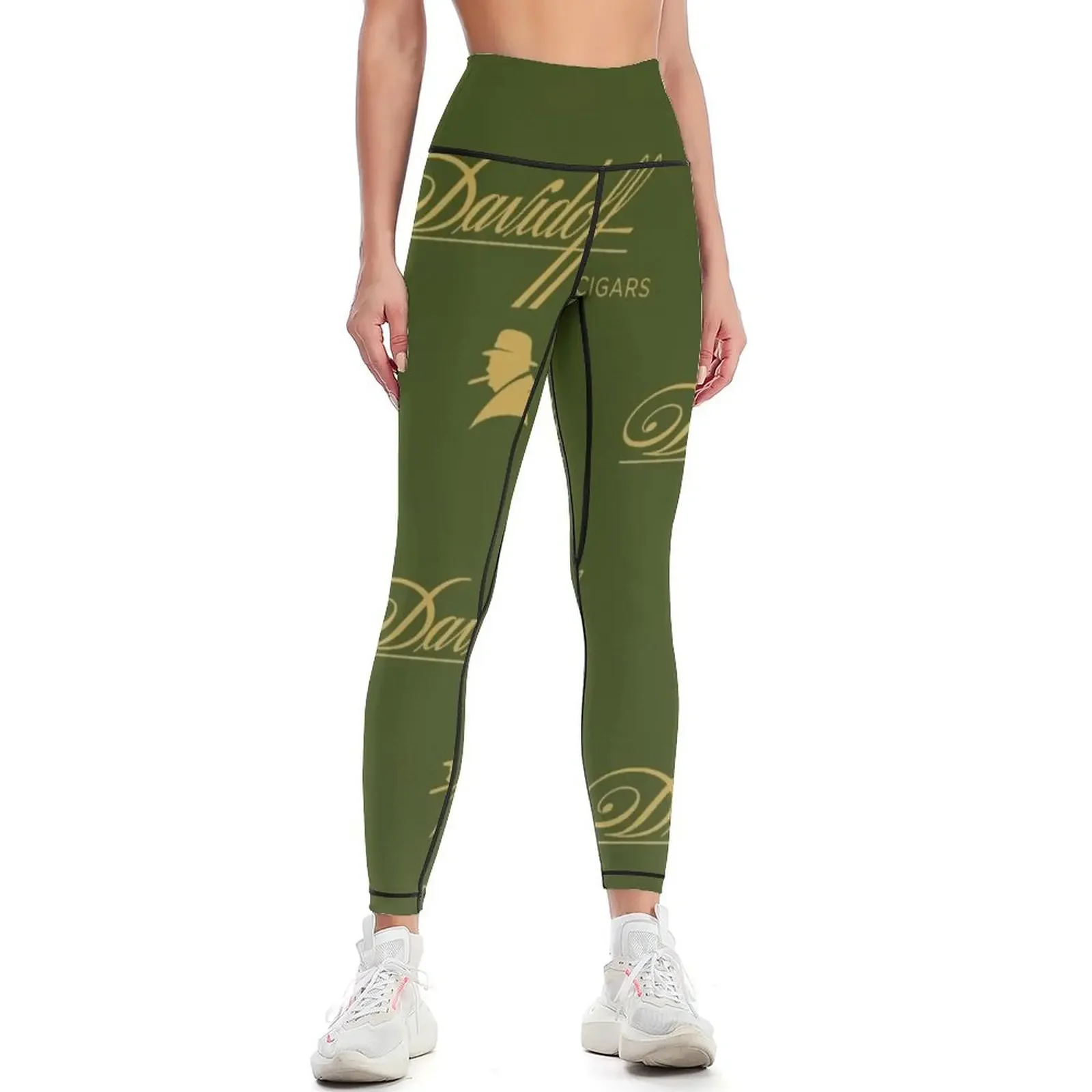 Davidoff Cigars t t Leggings deportivos para mujer, top de gimnasio, legging push up, leggings deportivos para mujer