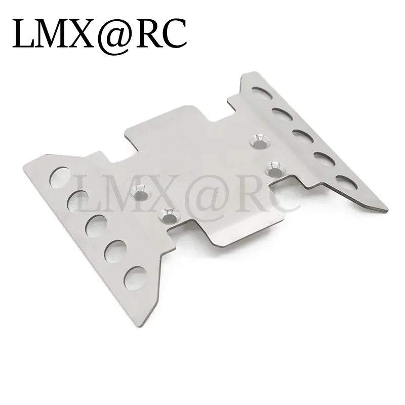 SCX6 Stainless Steel Chassis Armor Axle Protector Anti Skid Plate Guard For 1/6 RC Crawler Car Axial SCX-6