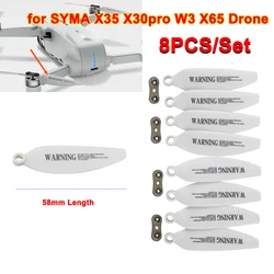 Wholesale Propeller Props Spare Part Kit for Propeller for SYMA X35 X30pro W3 X650 Quadcopter RC Drone Blade Accessory 8PCS/Set